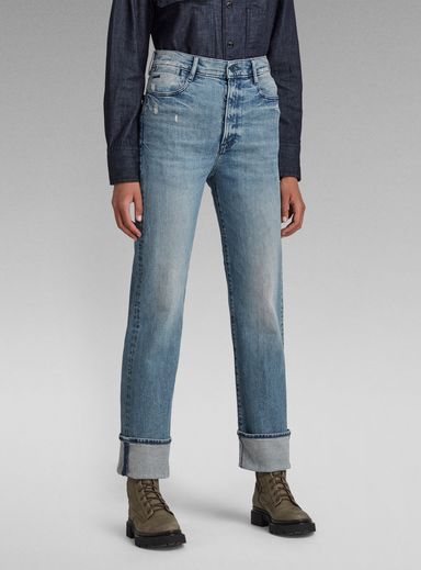 Tedie Ultra High Straight Jeans